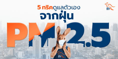 ฝุ่น pm 2.5 | วิธีป้องกันฝุ่น | ยาแก้แพ้ | ประกันโรคร้าย | แรงรู้ใจ