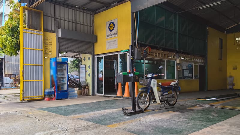 Vehicle inspection centres for road tax renewal in Thailand | Roojai